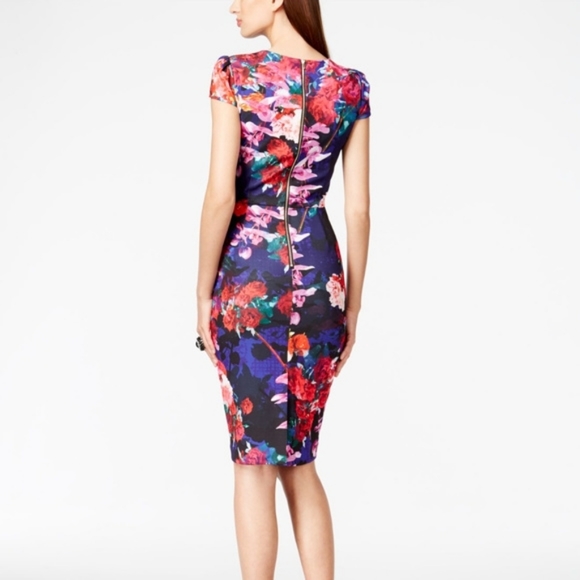 🚫SOLD🚫Betsey johnson floral print sheath - Picture 2 of 5